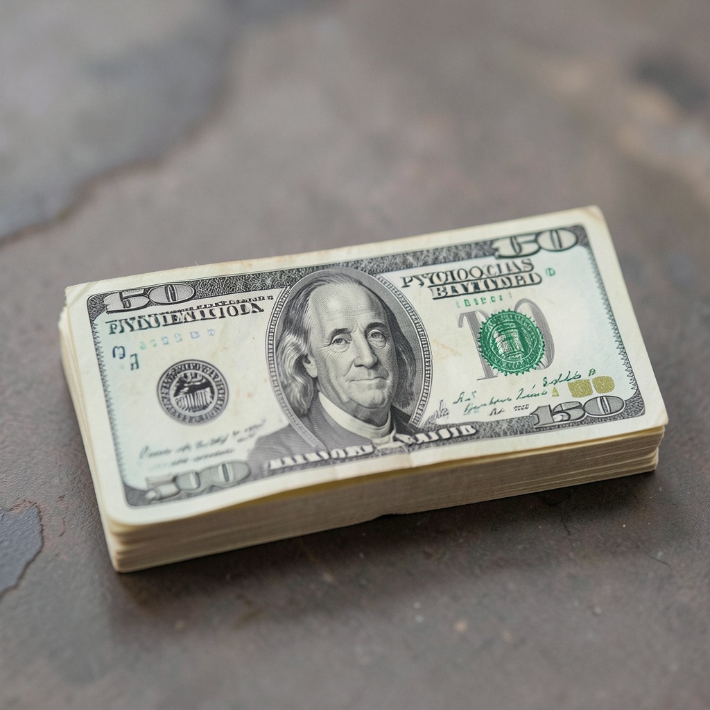 $50 bill superstition