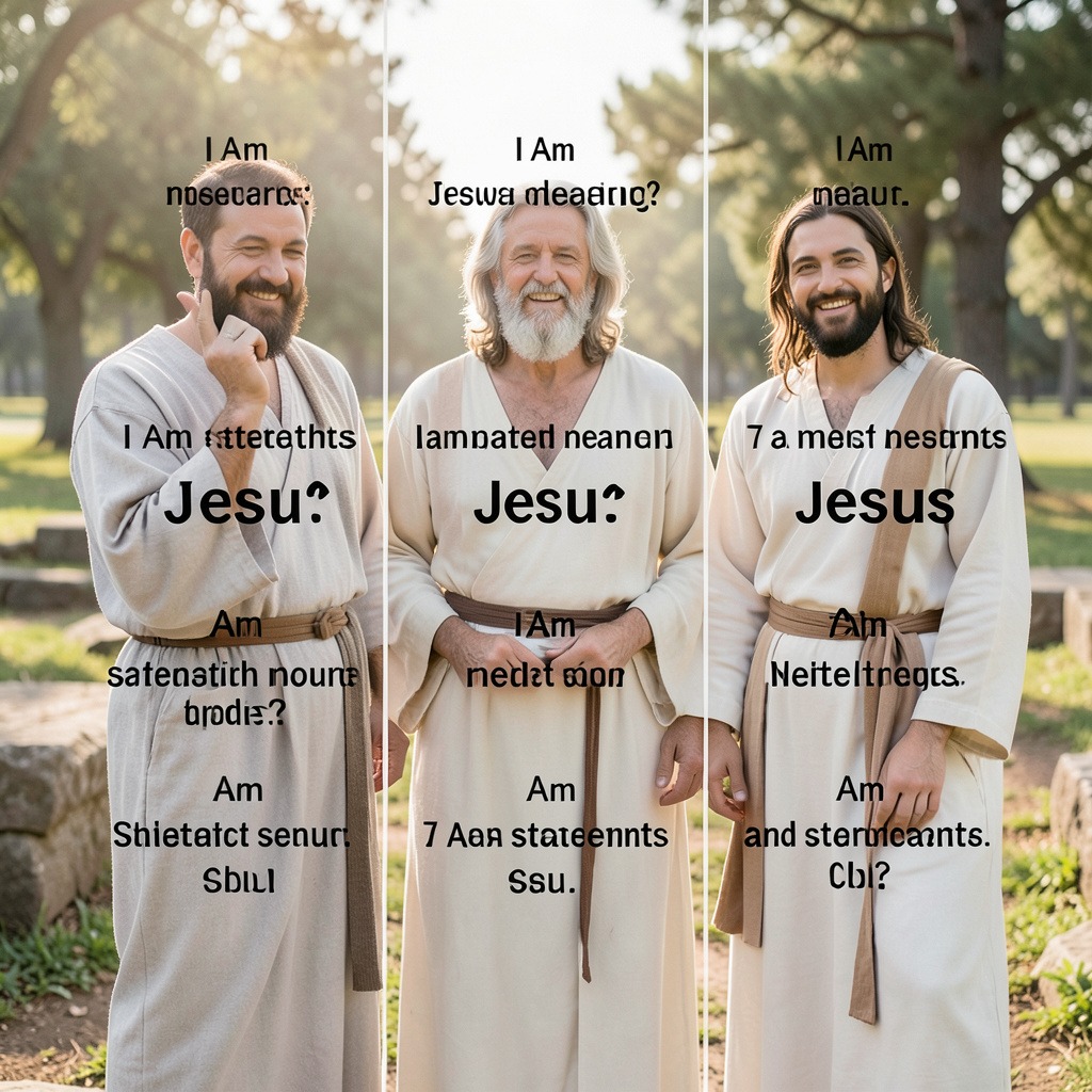 7 I Am statements of Jesus and their meanings
