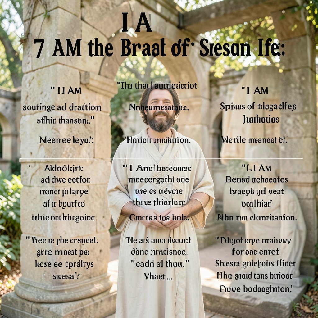 7 I Am statements of Jesus and their meanings