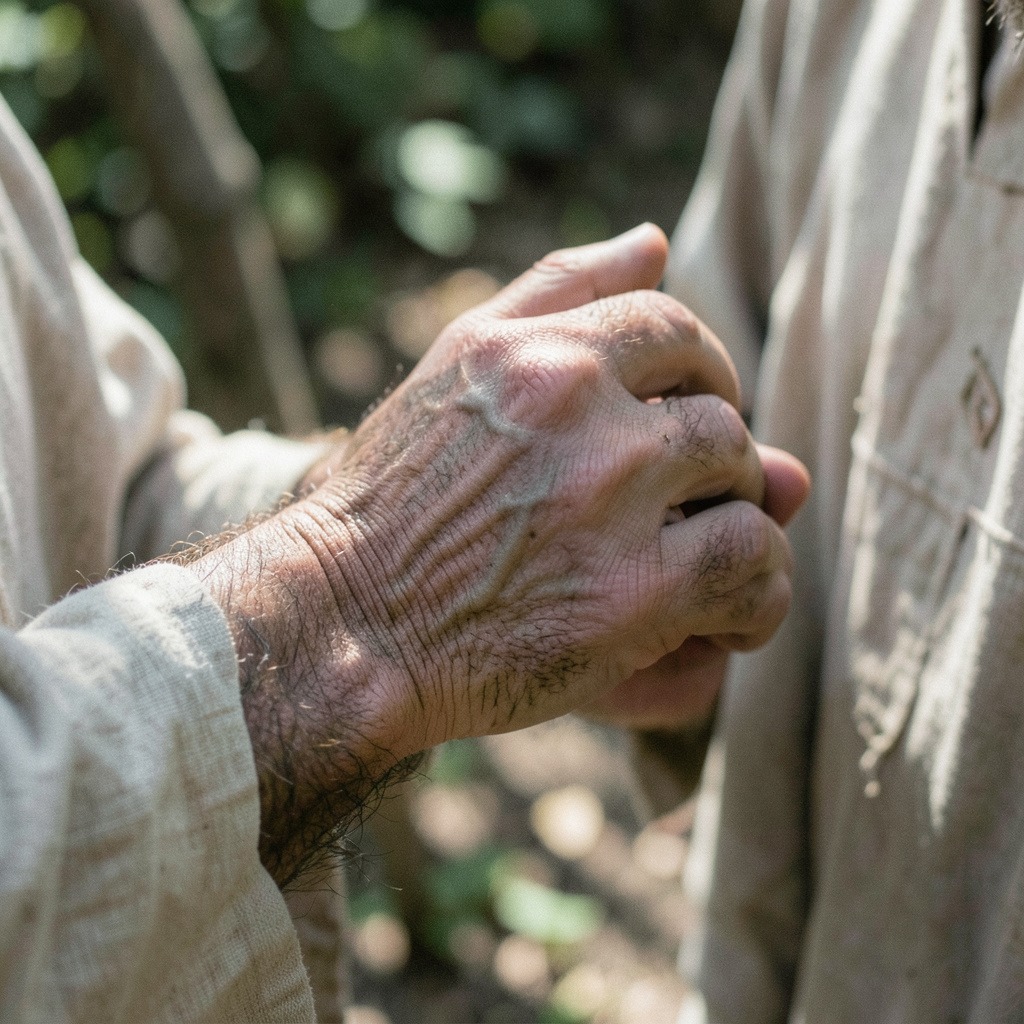biblical meaning of right hand itching