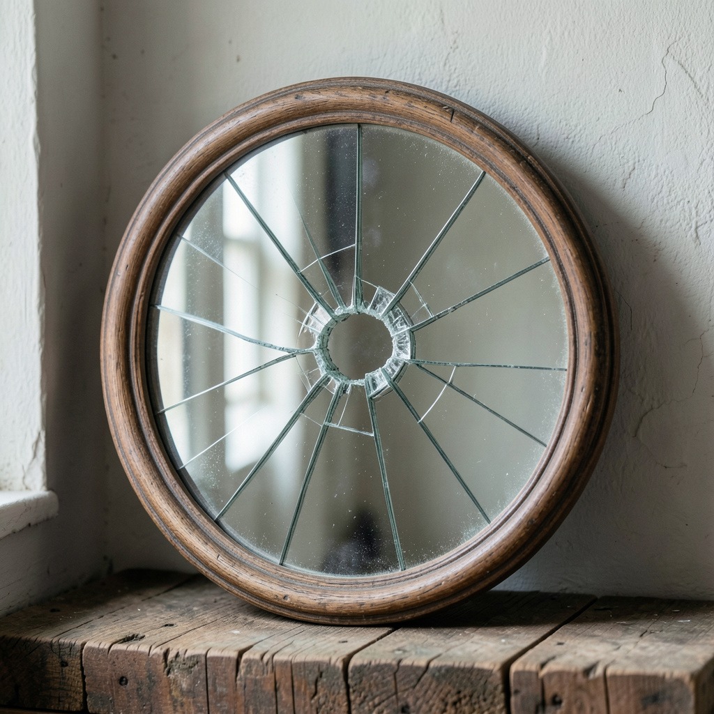 broken mirror superstition