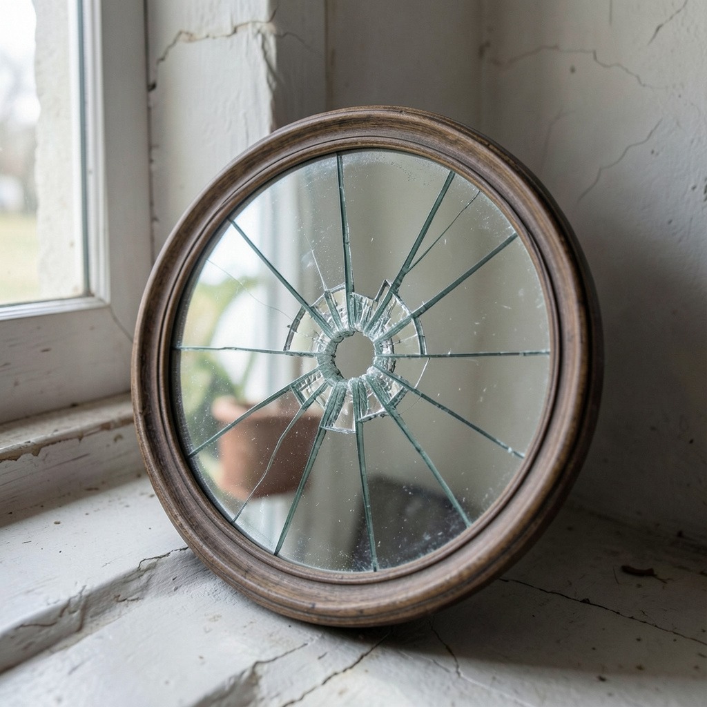 broken mirror superstition