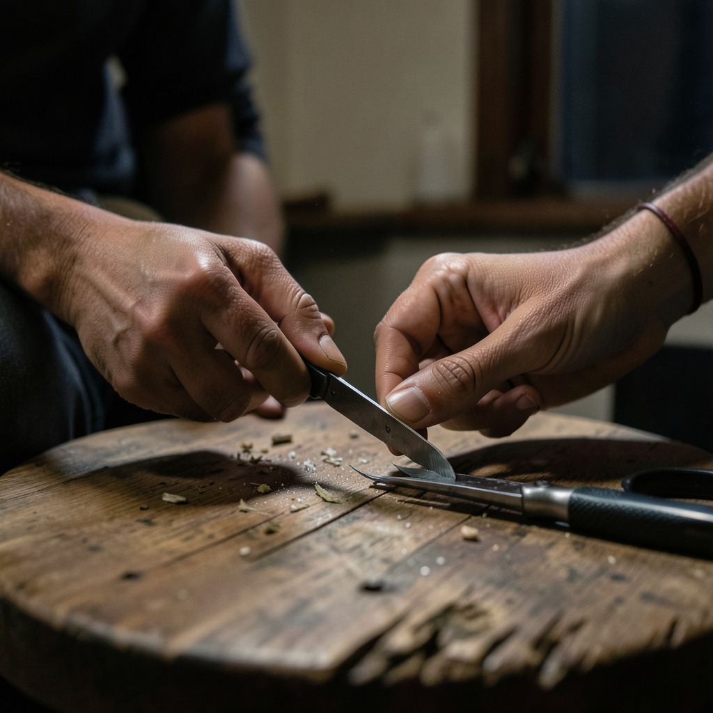 cutting nails at night superstition