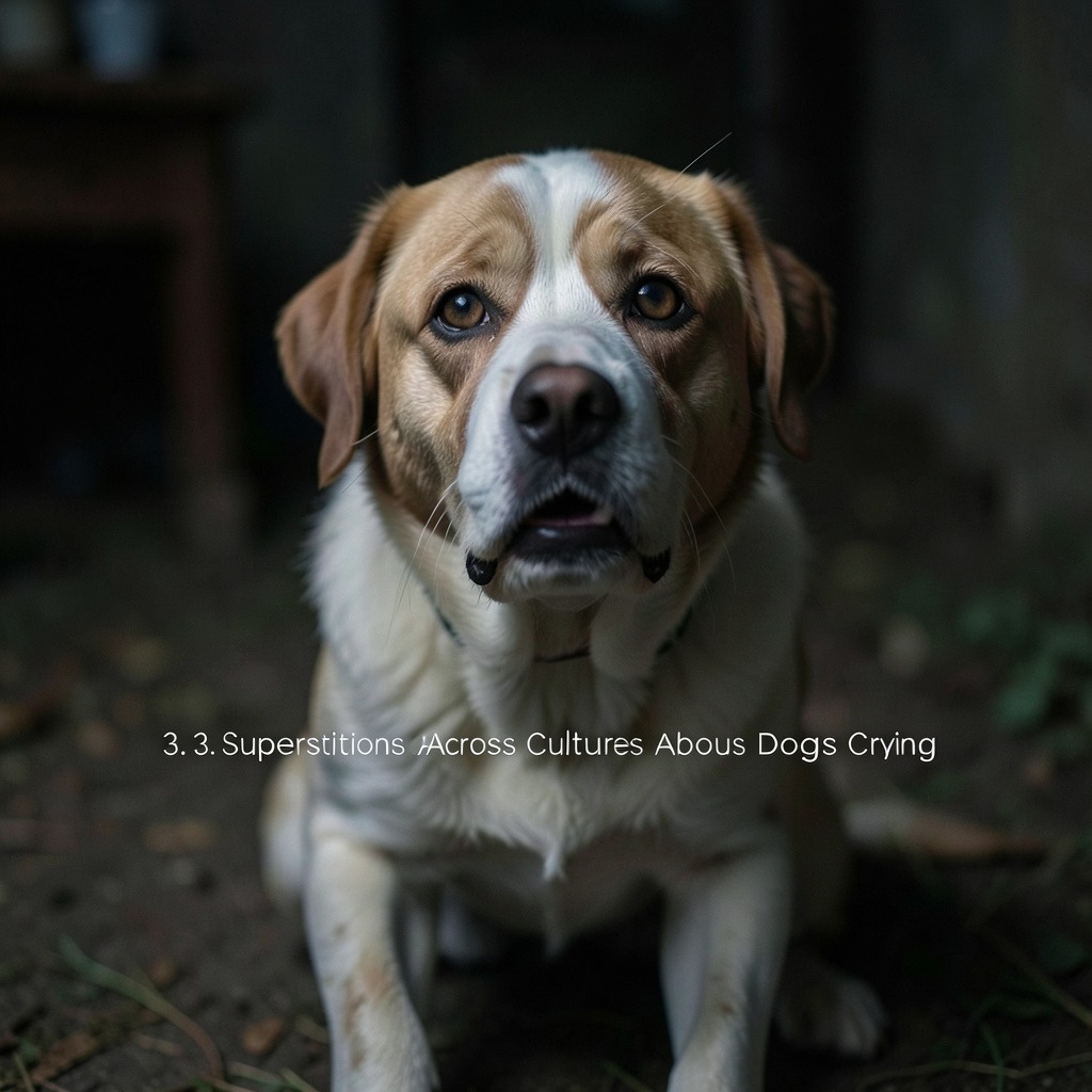 dog crying at night superstition