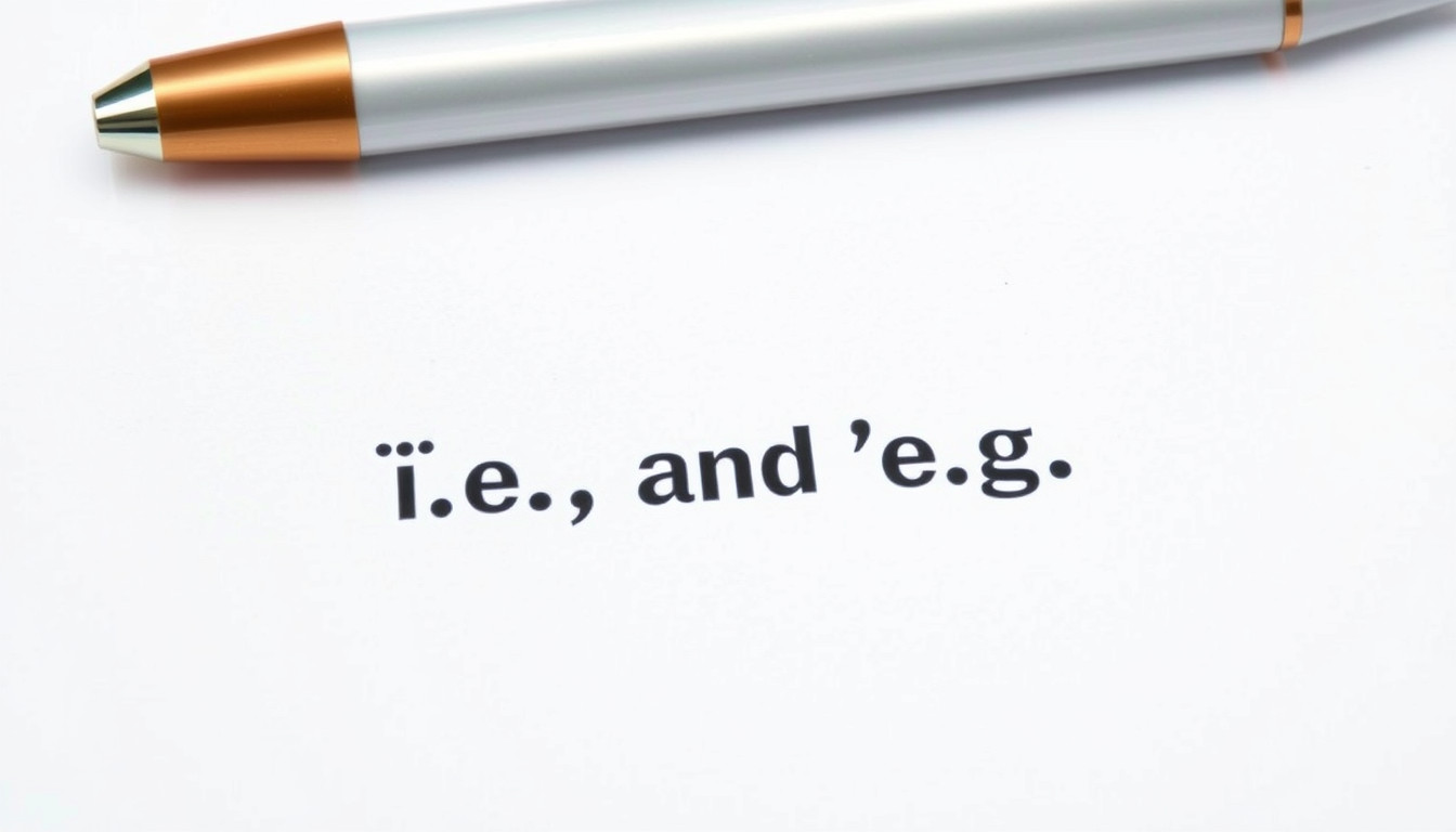 usage rules for i.e. and e.g.