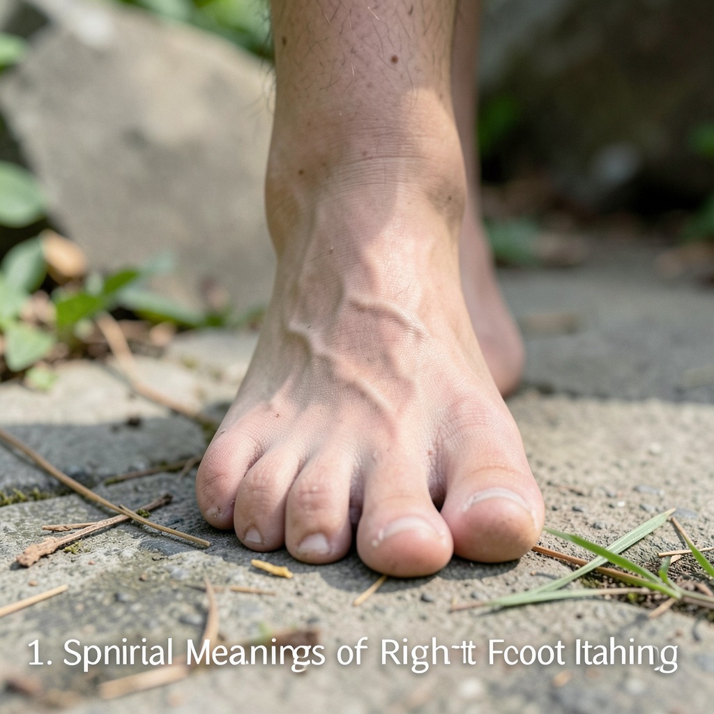 foot itching superstition