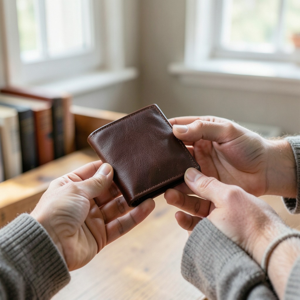 giving a wallet as a gift superstition