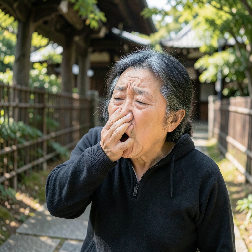 Japanese sneezing superstition