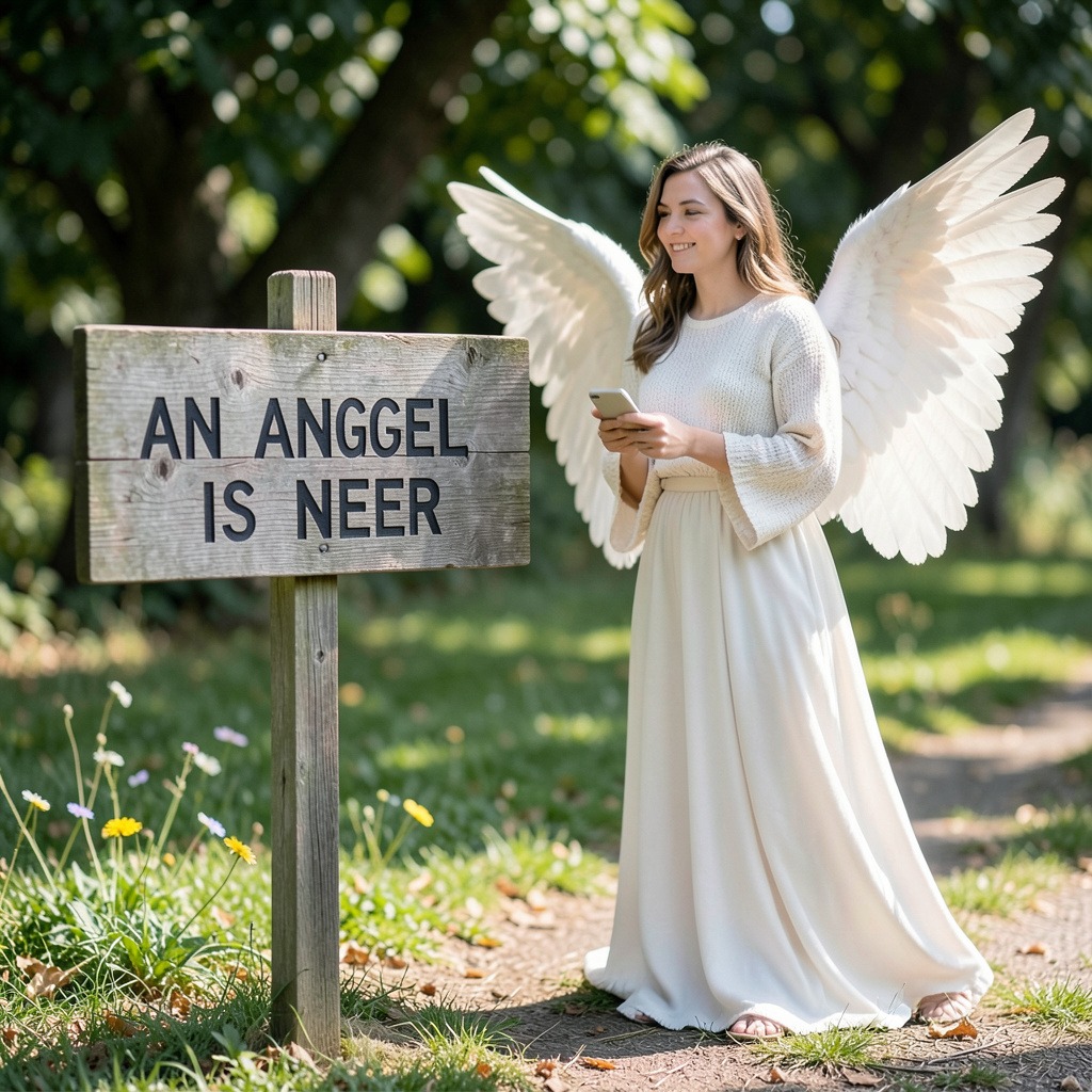 signs an angel is near