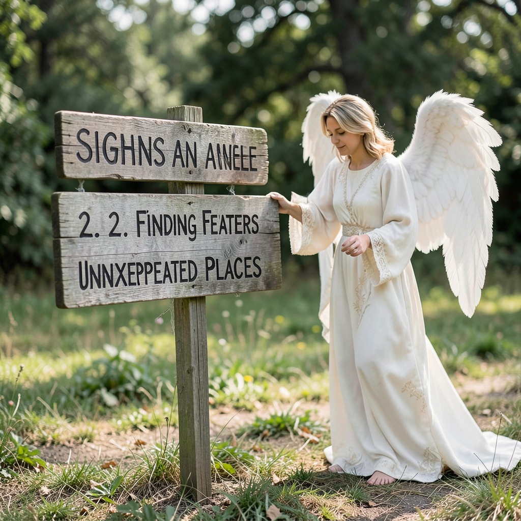 signs an angel is near