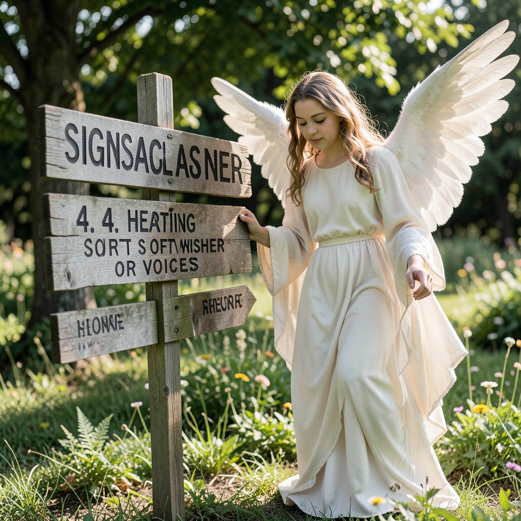 signs an angel is near