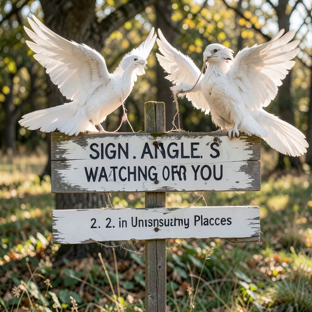 signs angels are watching over you