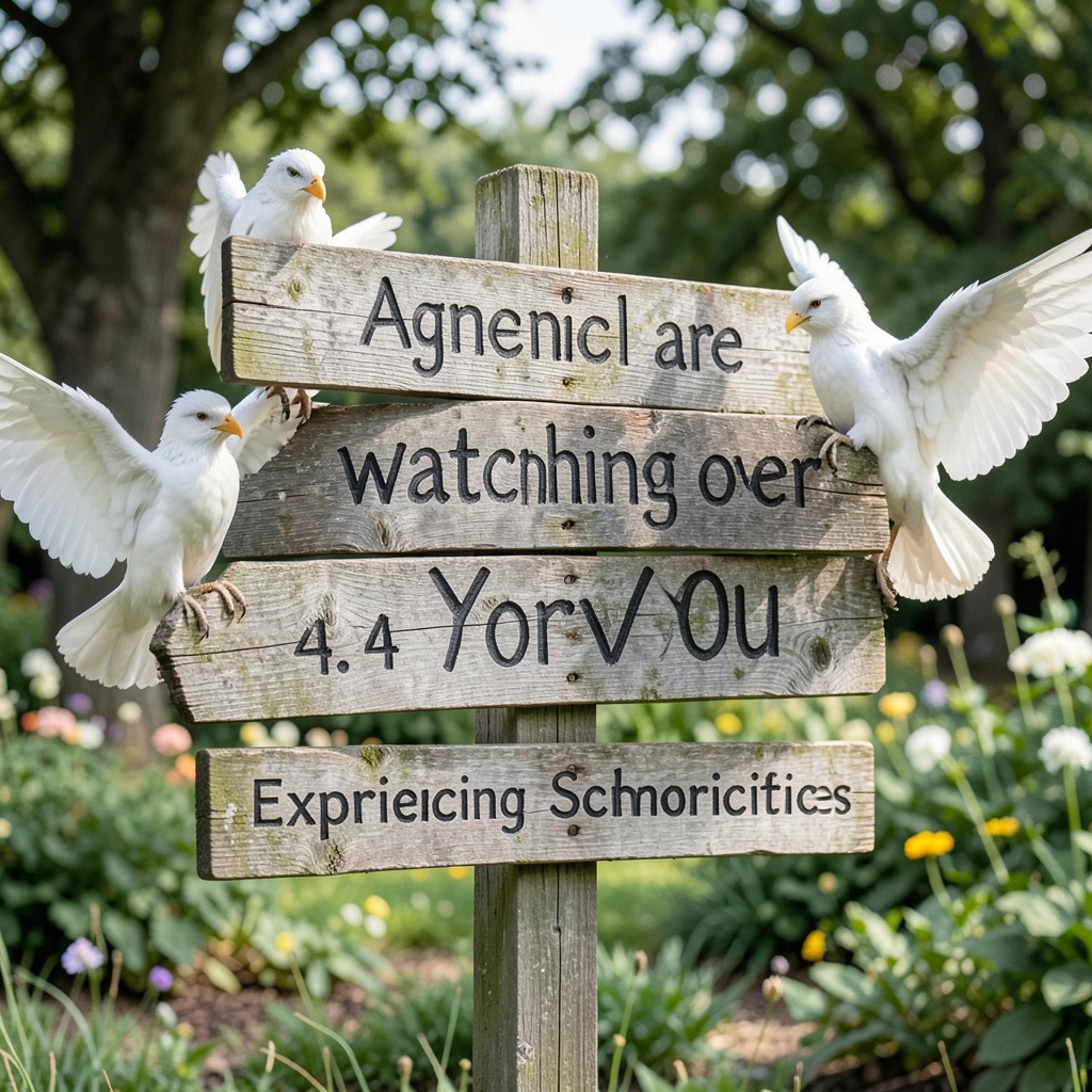 signs angels are watching over you