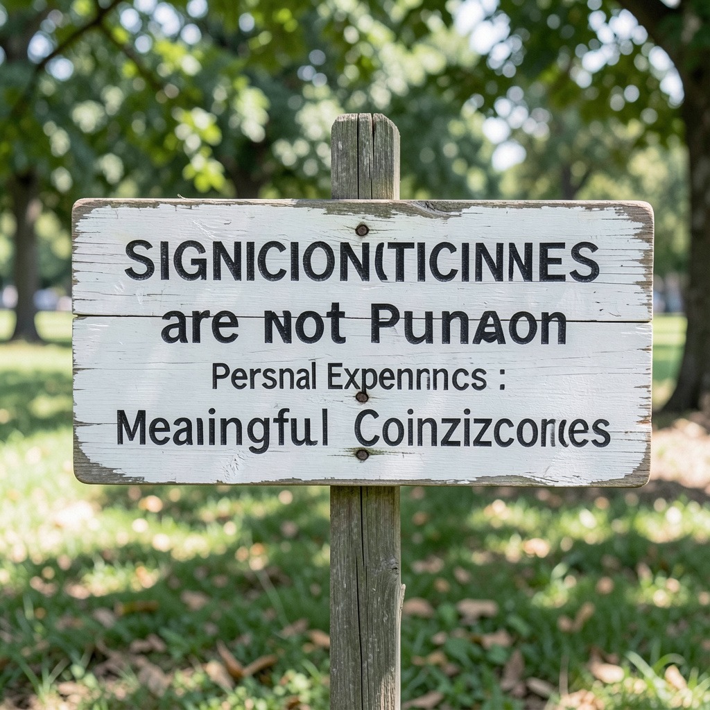 signs coincidences are not random