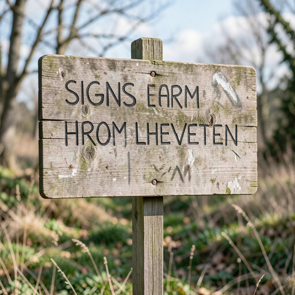 signs from heaven from loved ones