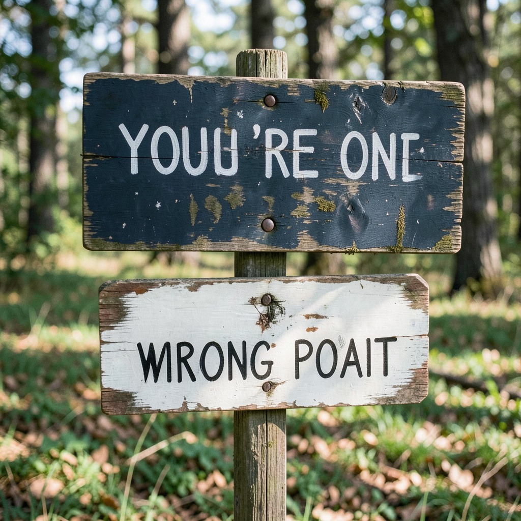 signs from the universe that you're on the wrong path