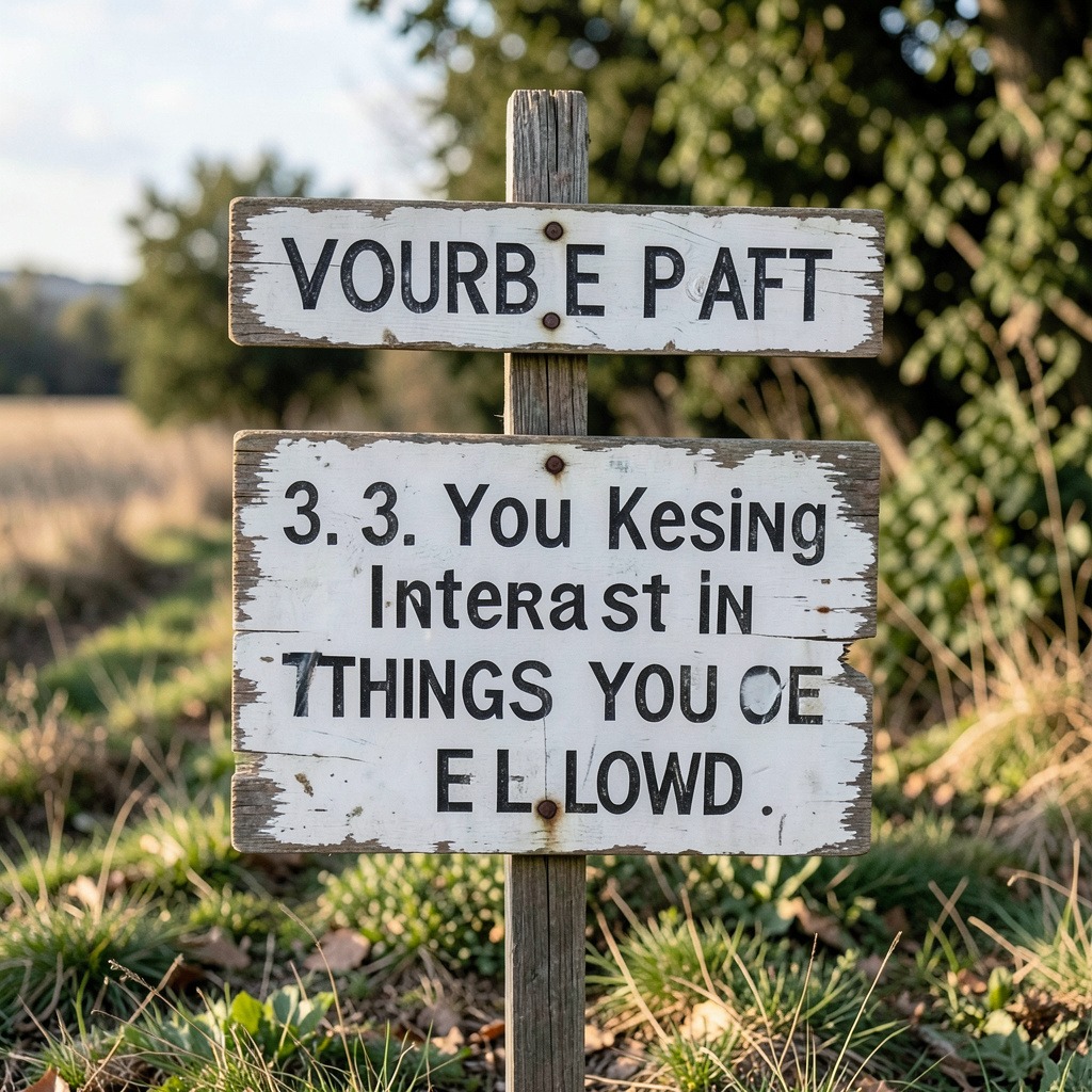 signs from the universe that you're on the wrong path