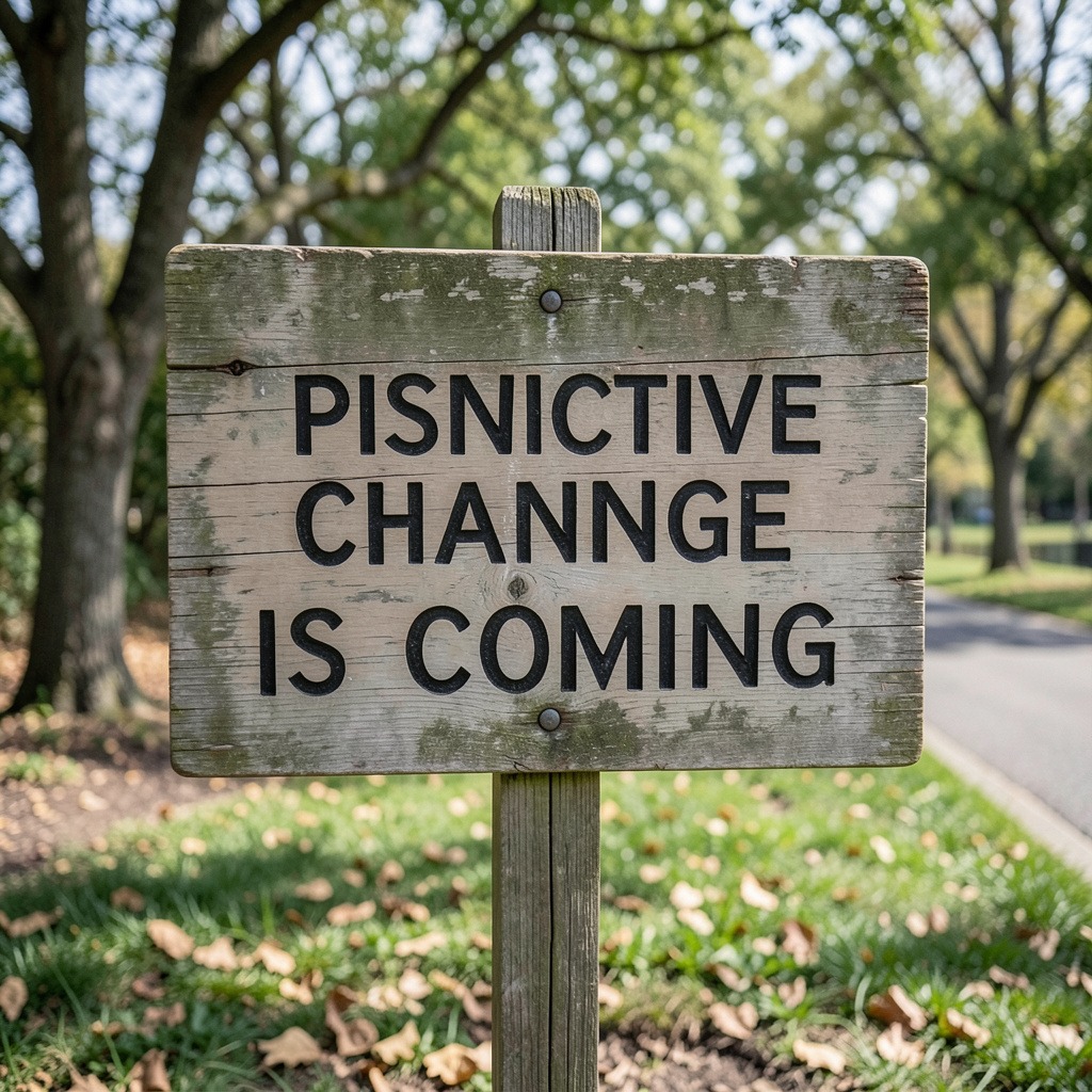 signs positive change is coming