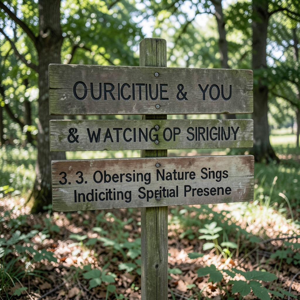 signs someone is watching over you spiritually