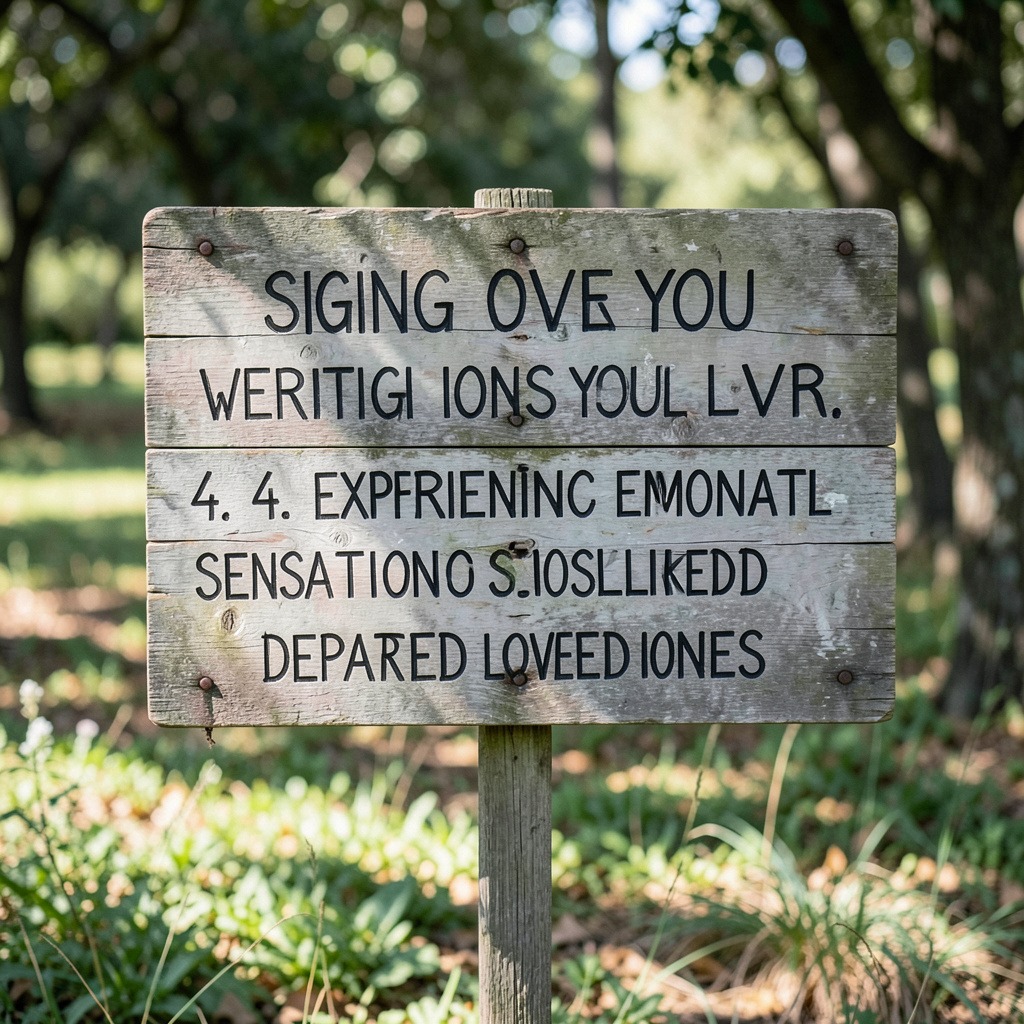signs someone is watching over you spiritually
