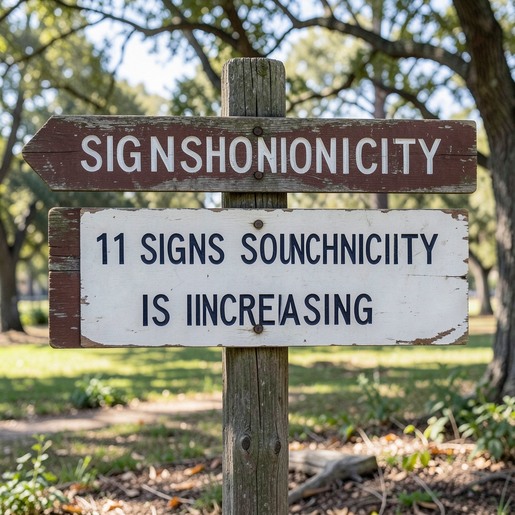 signs synchronicity is increasing