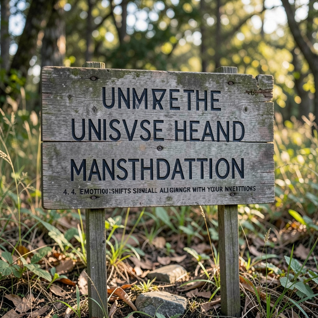signs the universe heard your manifestation