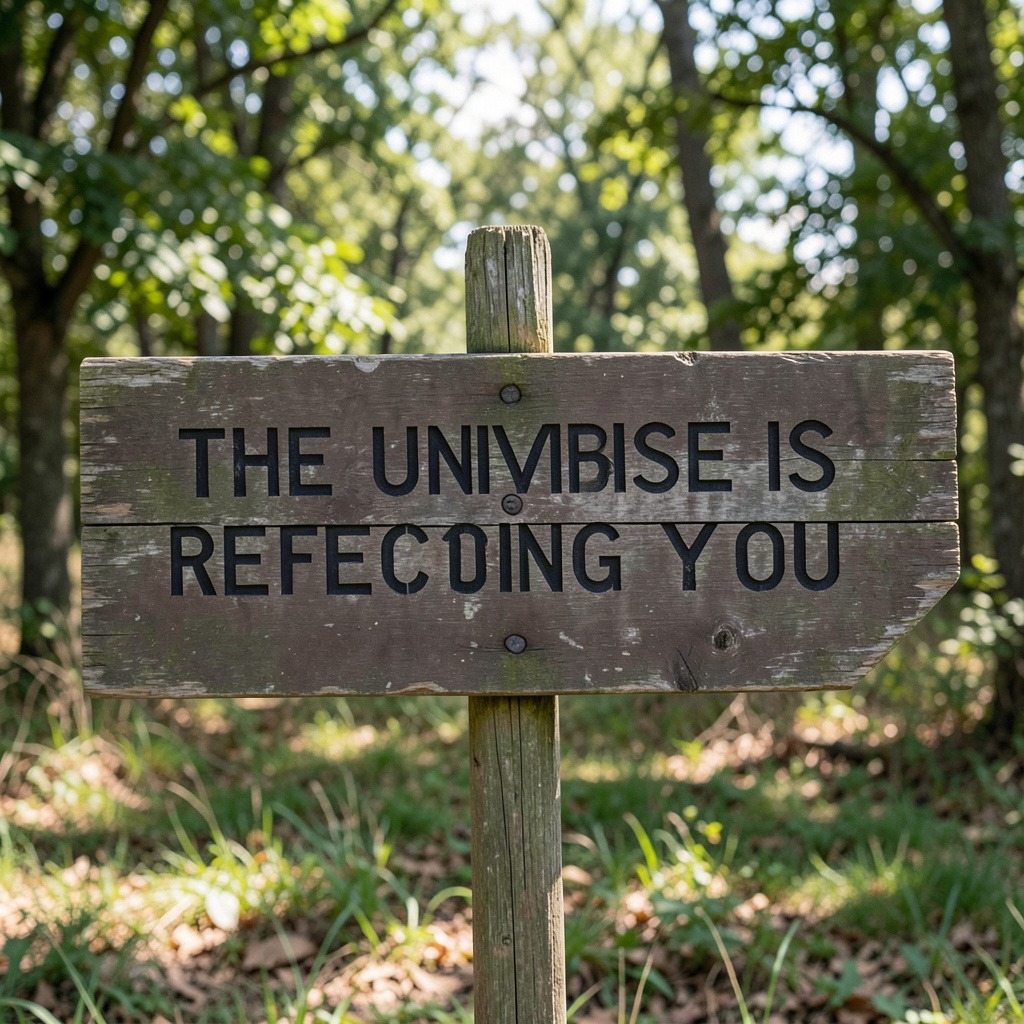 signs the universe is redirecting you