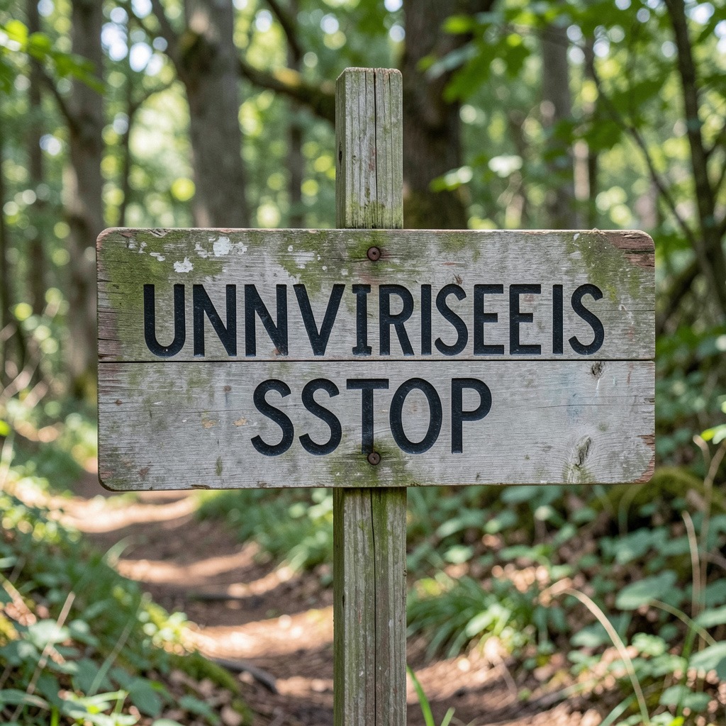 signs the universe is telling you to stop