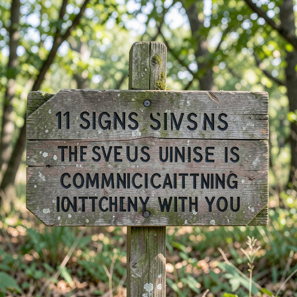 signs the universe is using synchronicity