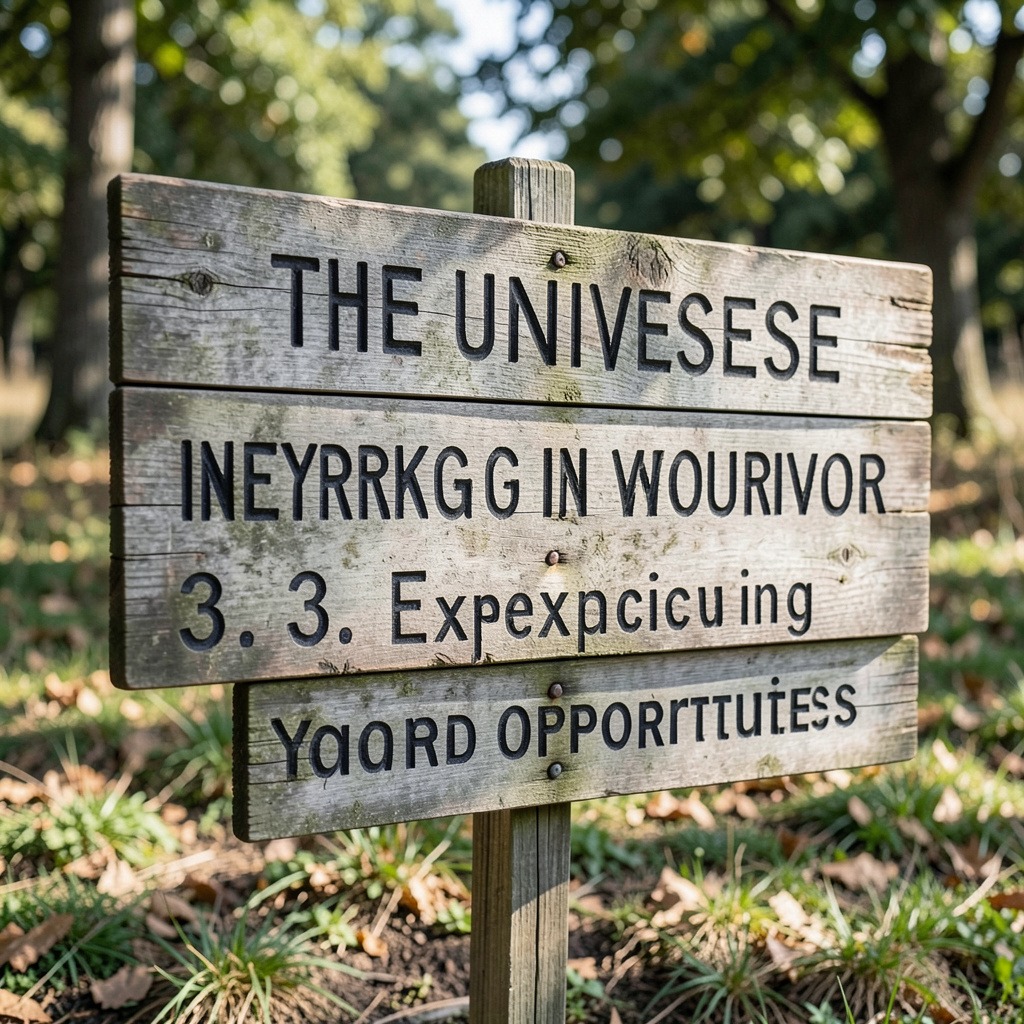 signs the universe is working in your favor