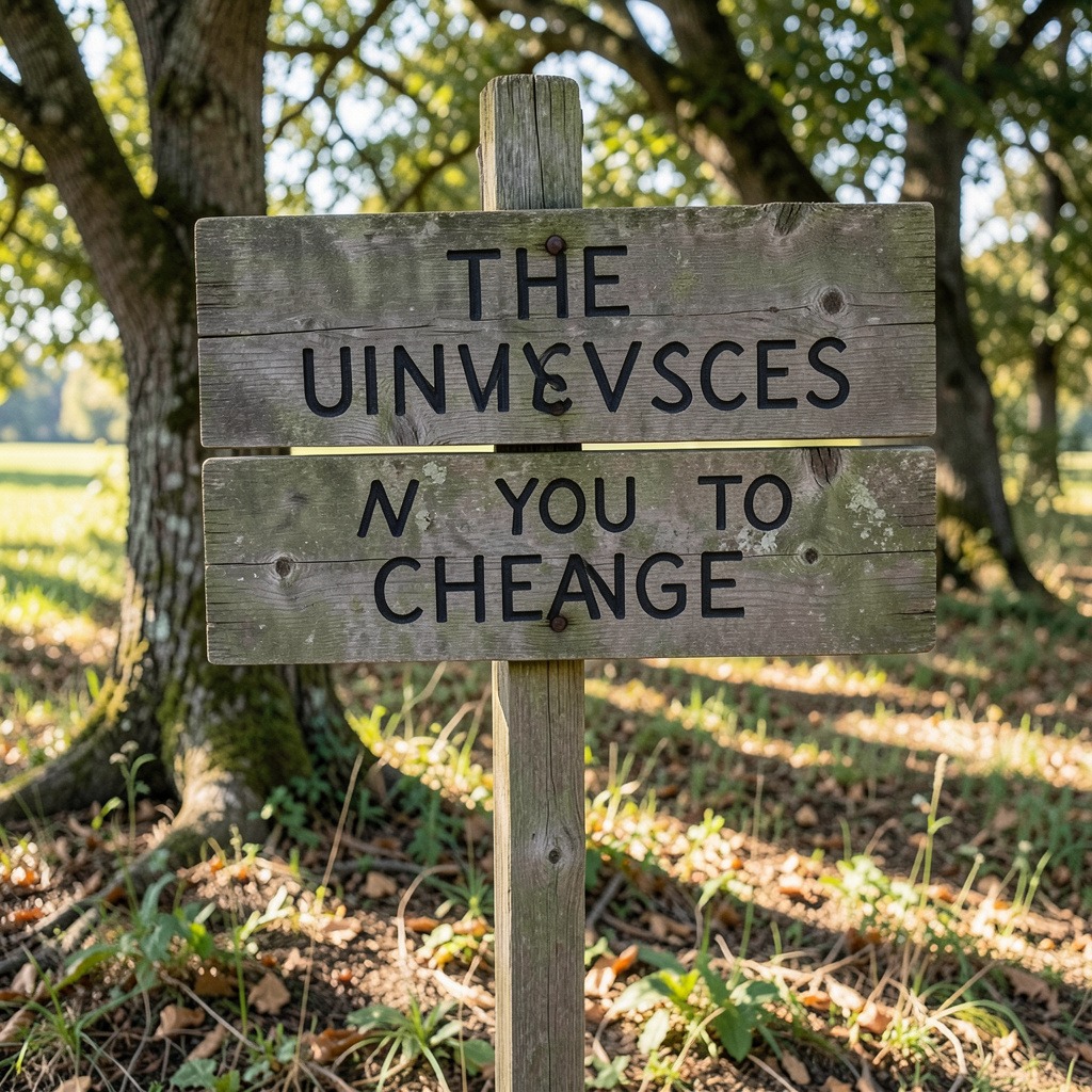 signs the universe wants you to change