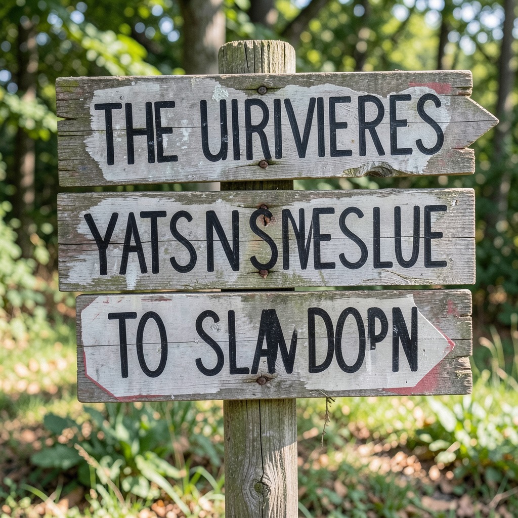 signs the universe wants you to slow down