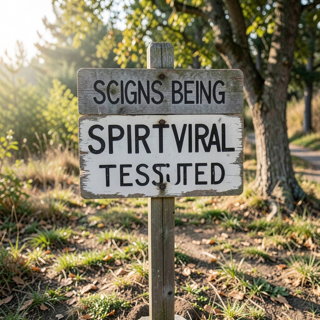 signs you are being spiritually tested