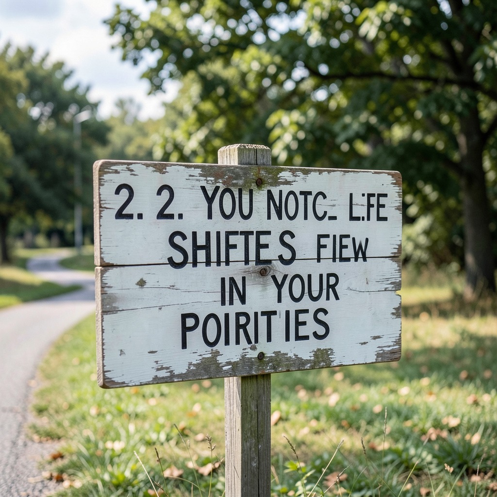 signs you are entering a new phase of life