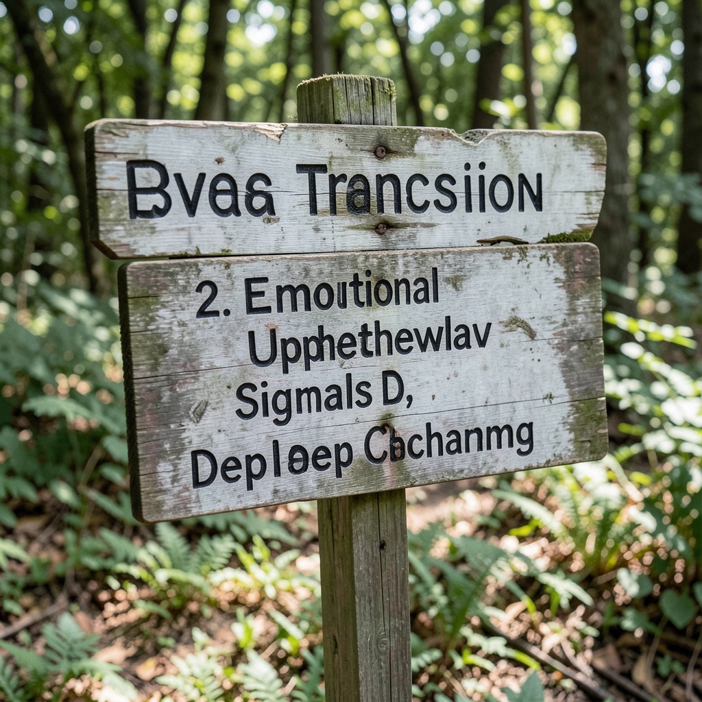 signs you are going through a spiritual transition