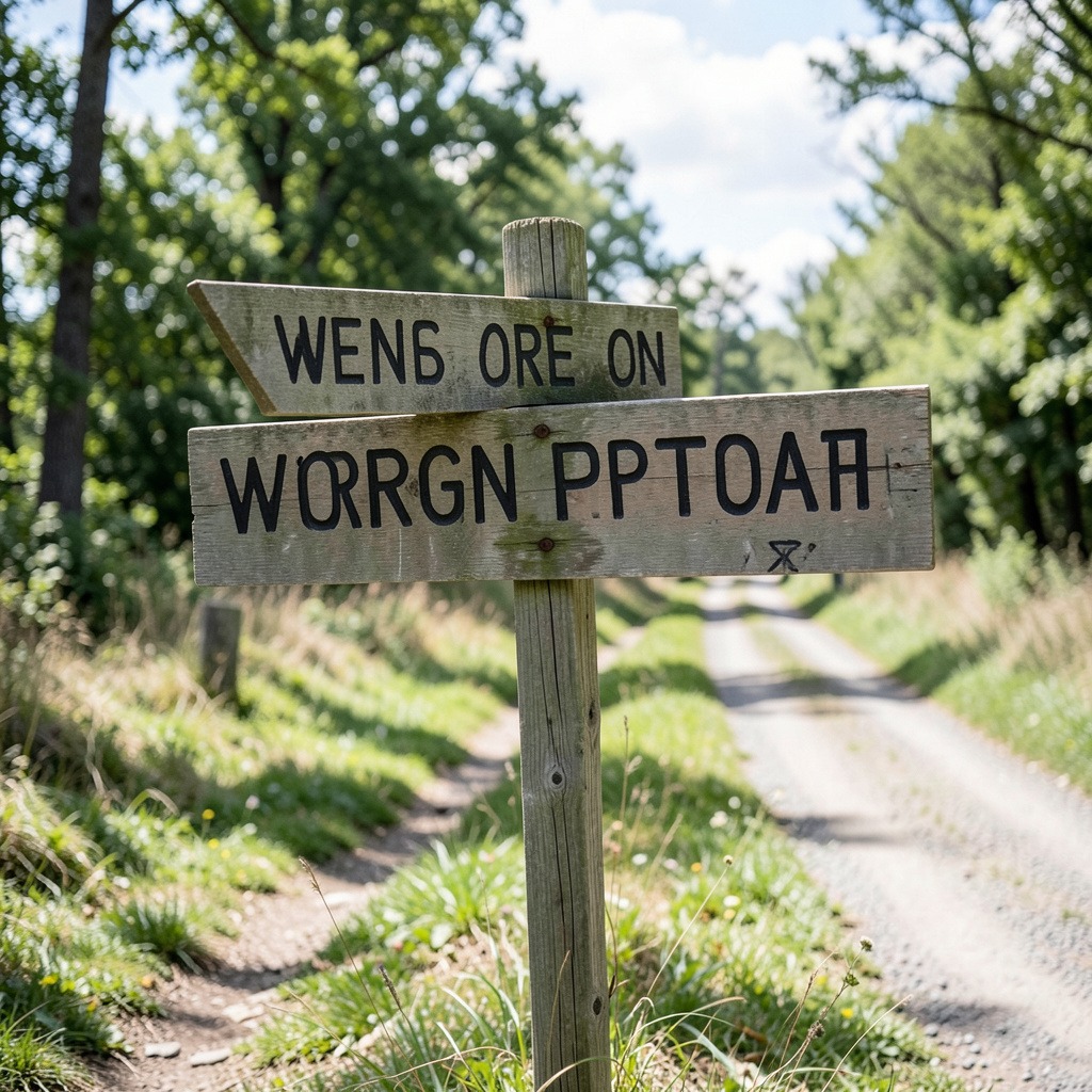 signs you are on the wrong path