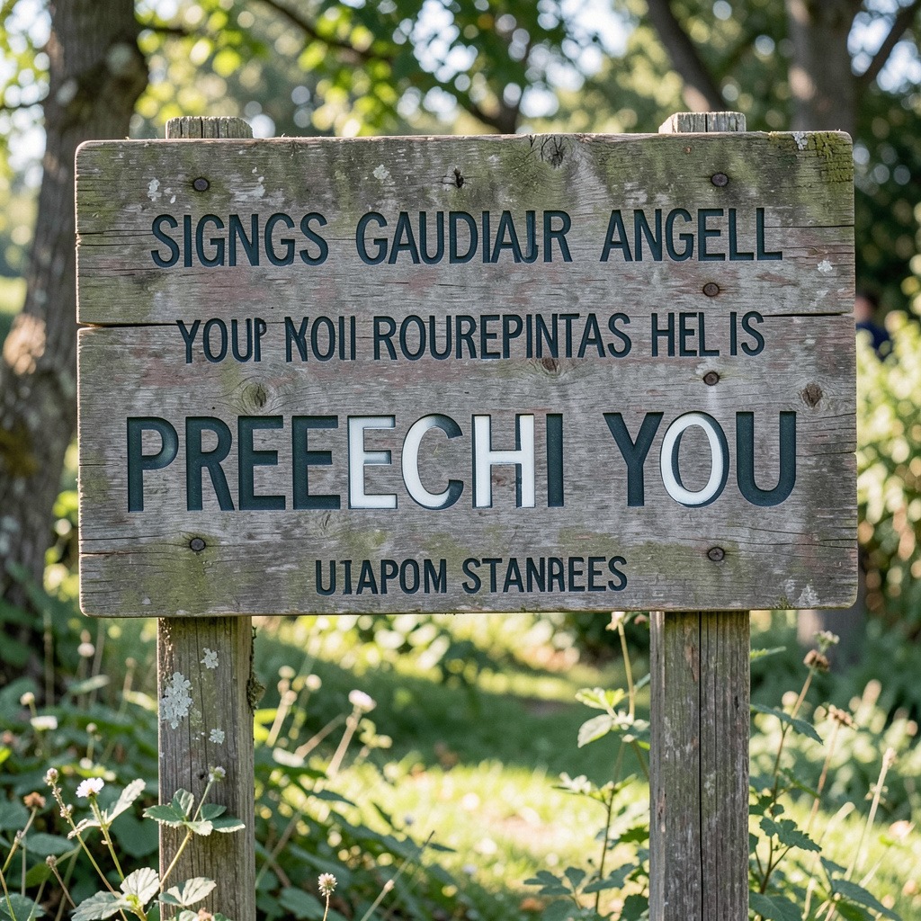 signs your guardian angel is protecting you