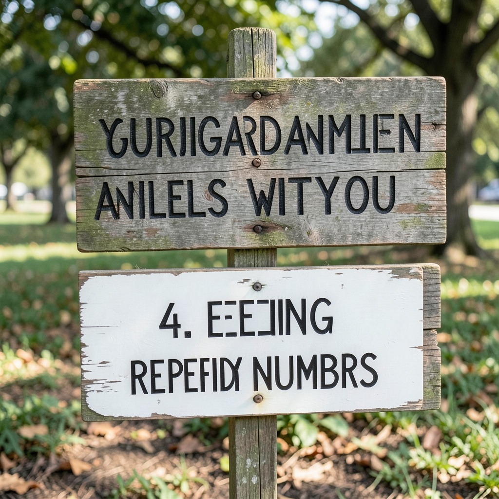 signs your guardian angel is with you