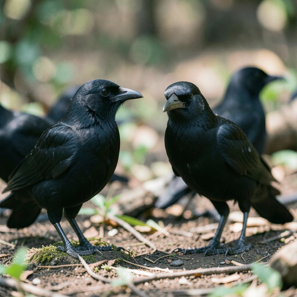 spiritual meaning of black birds
