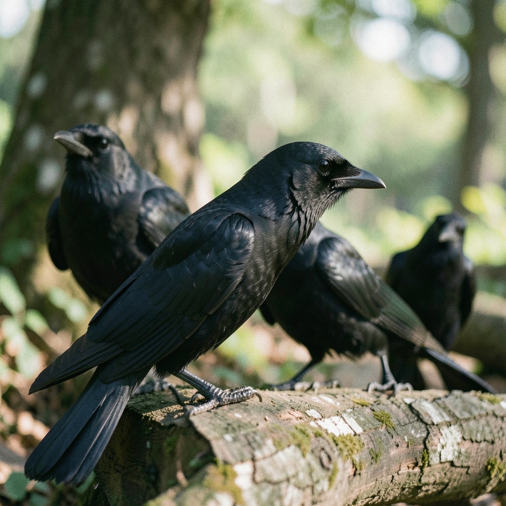 spiritual meaning of black birds