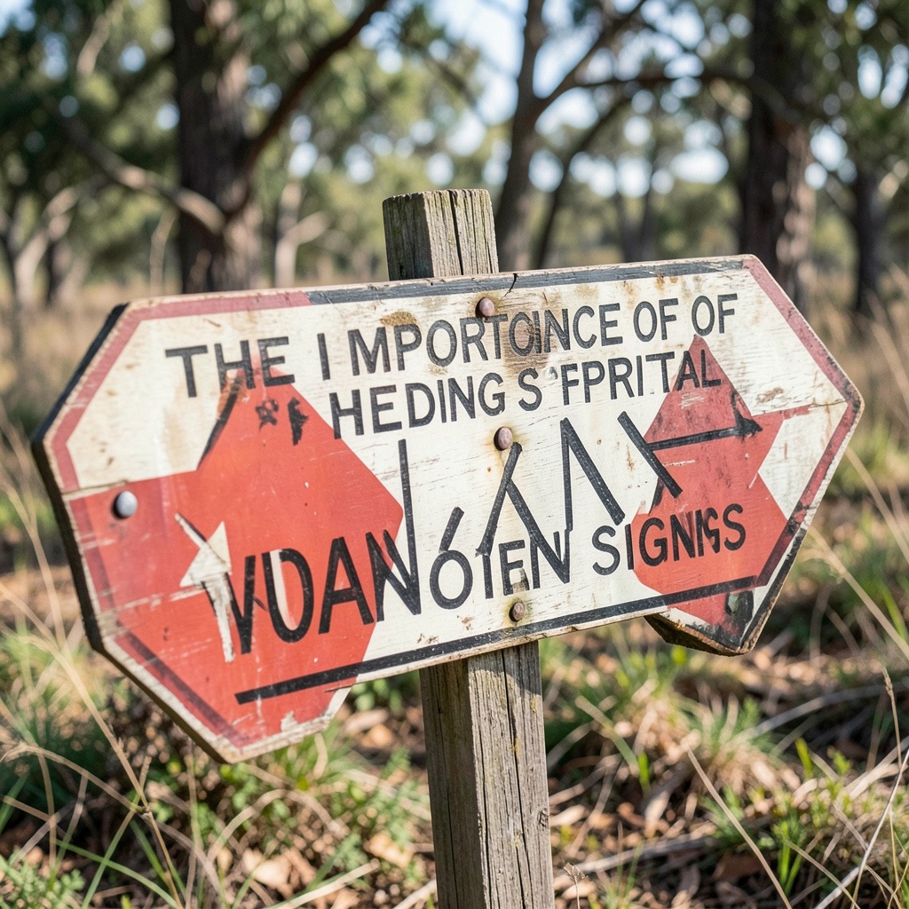 spiritual warning signs