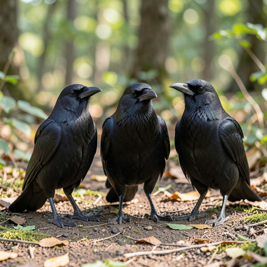 three crows superstition