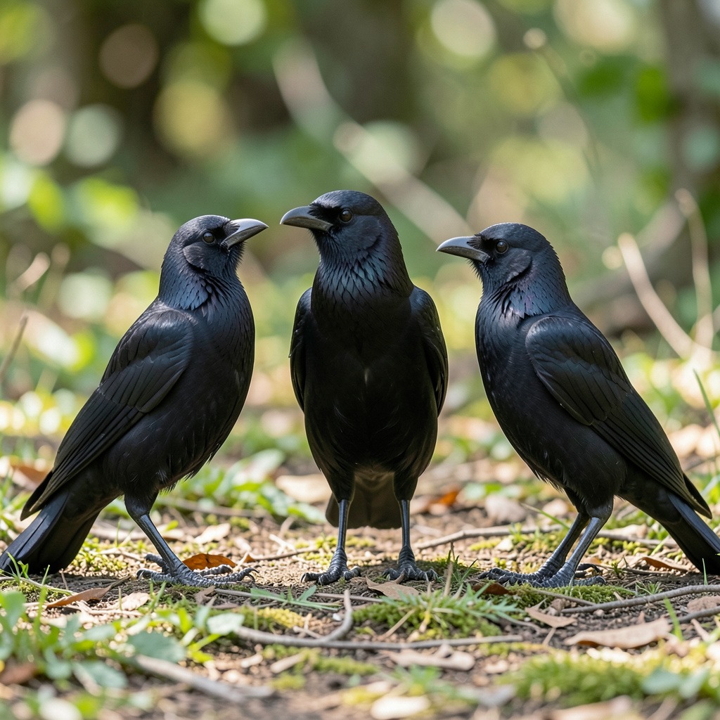 three crows superstition