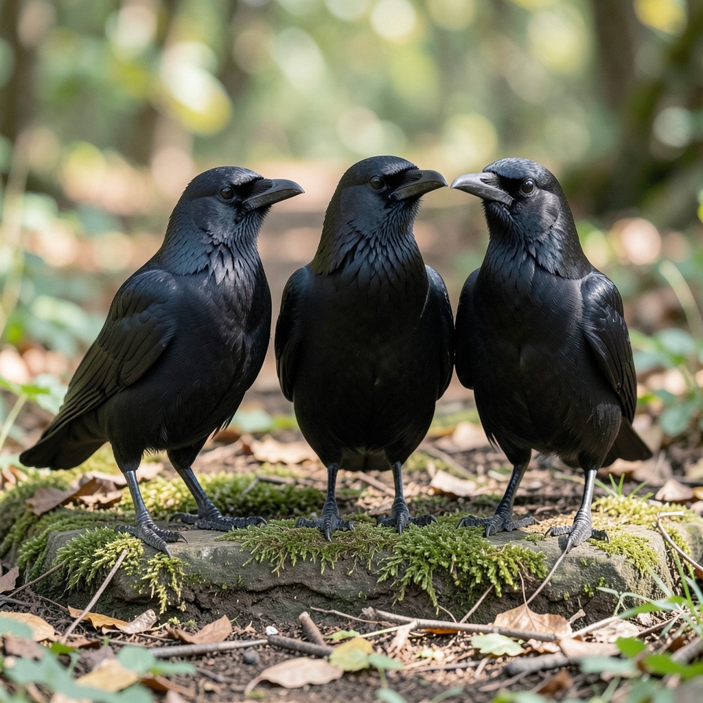 three crows superstition