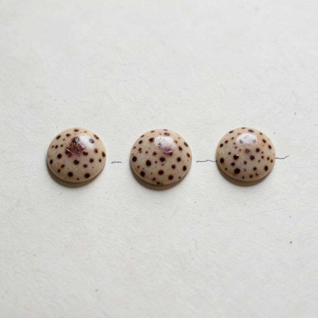 three freckles in a line superstition