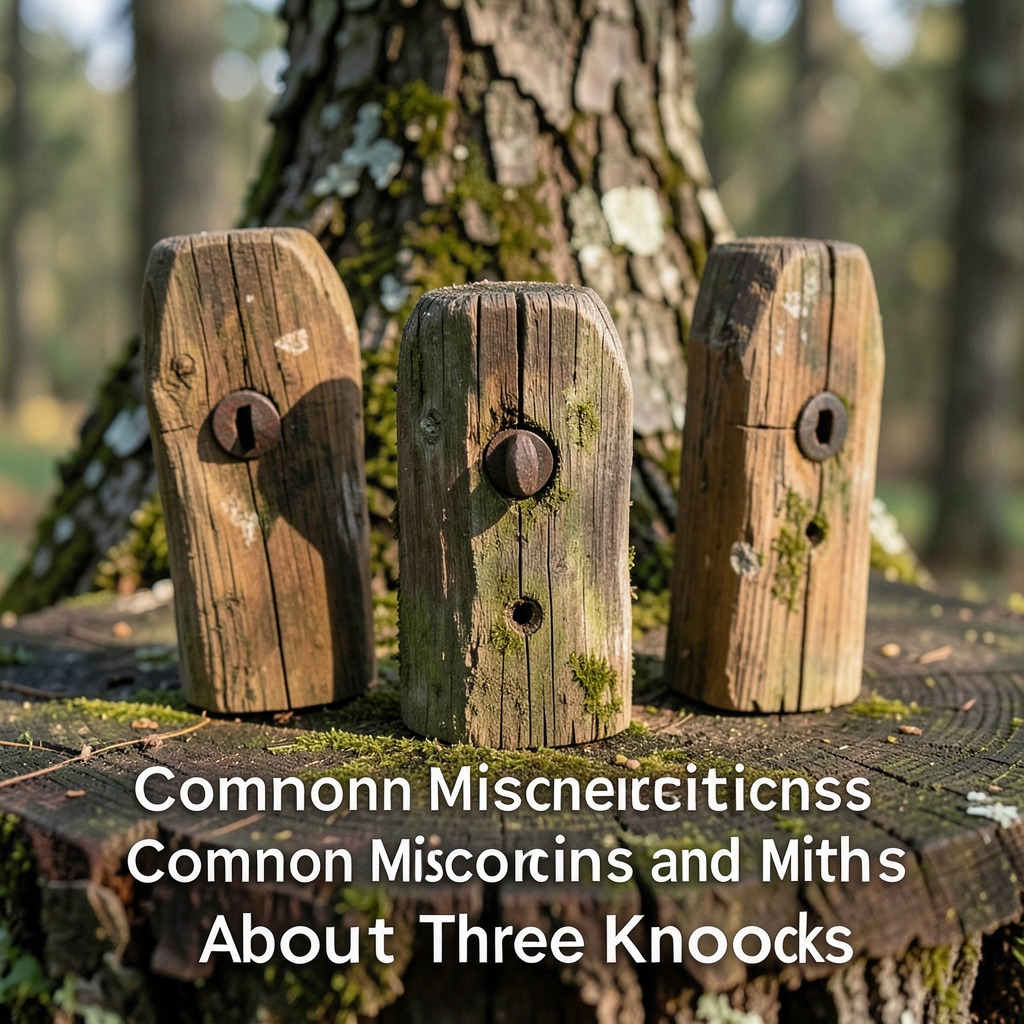 three knocks superstition