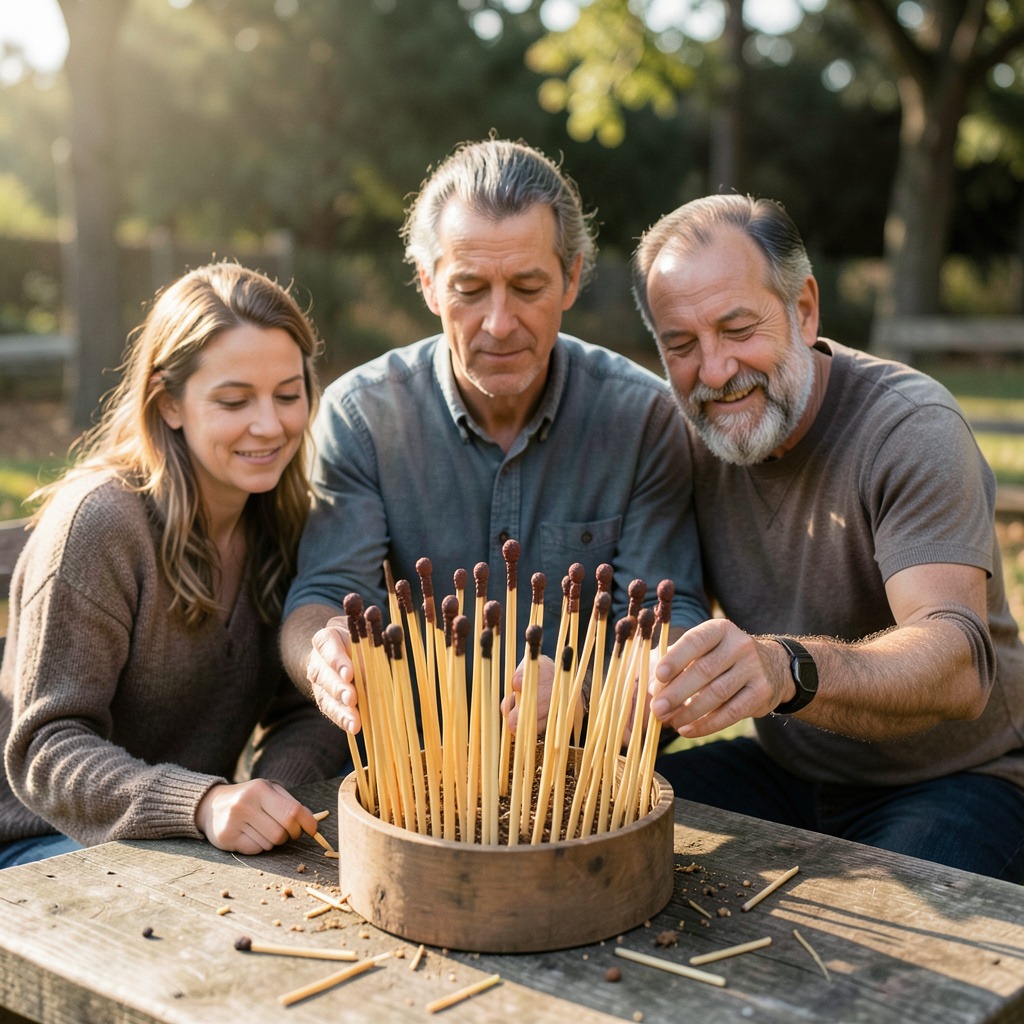 three on a match superstition
