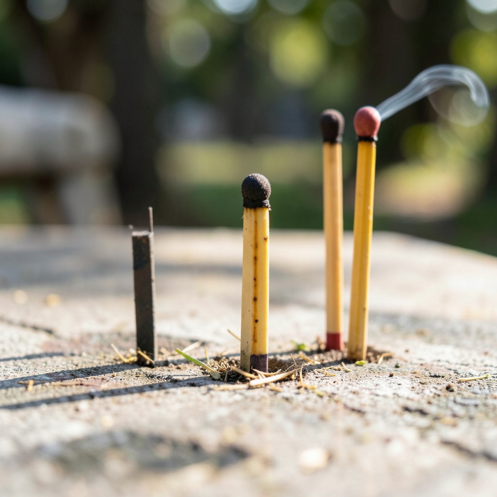three on a match superstition