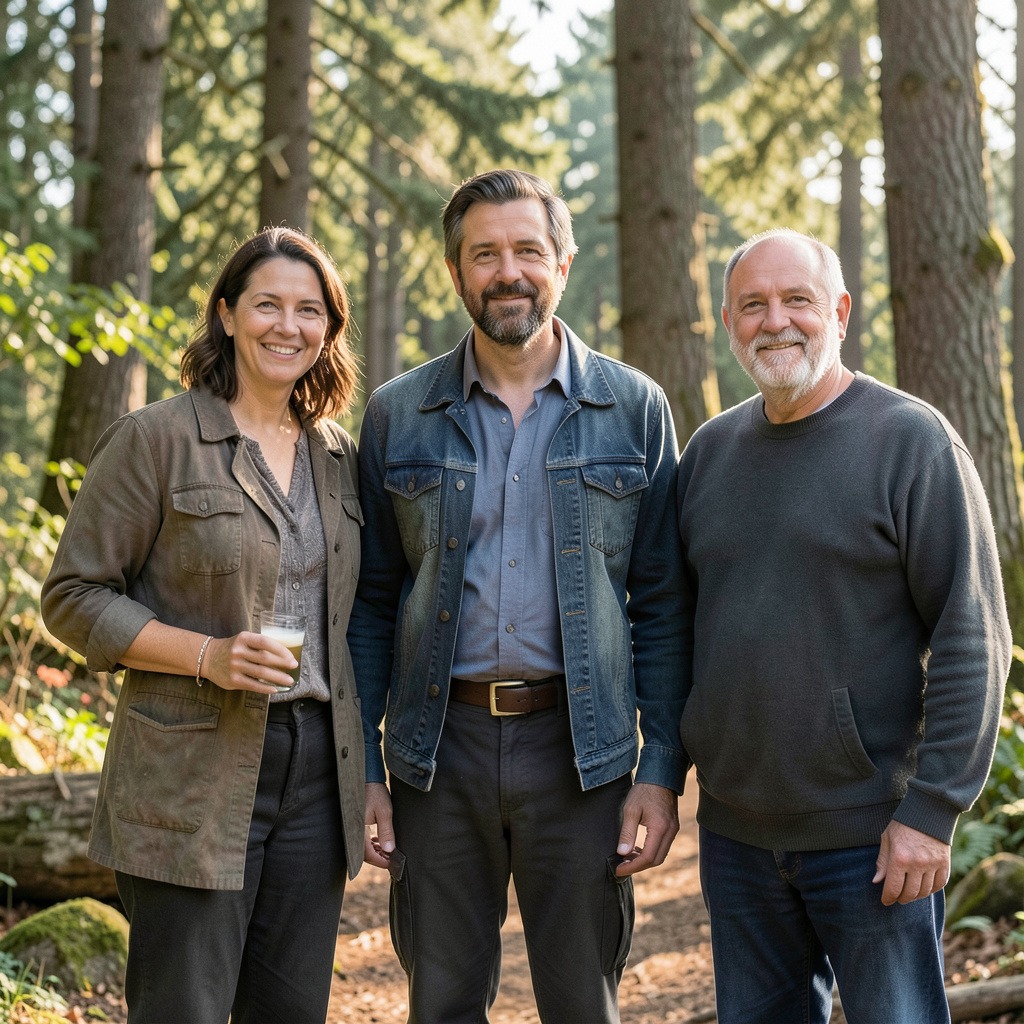 three person photo superstition
