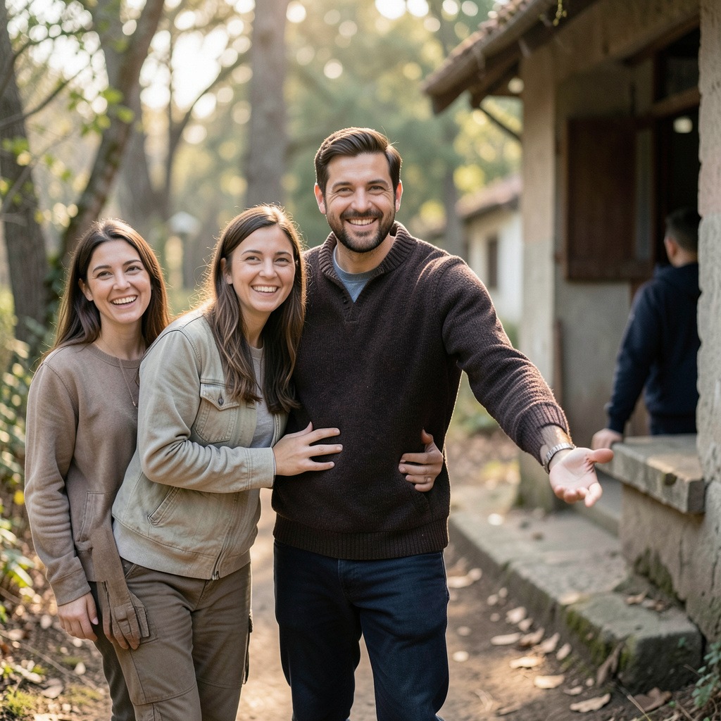 three person photo superstition